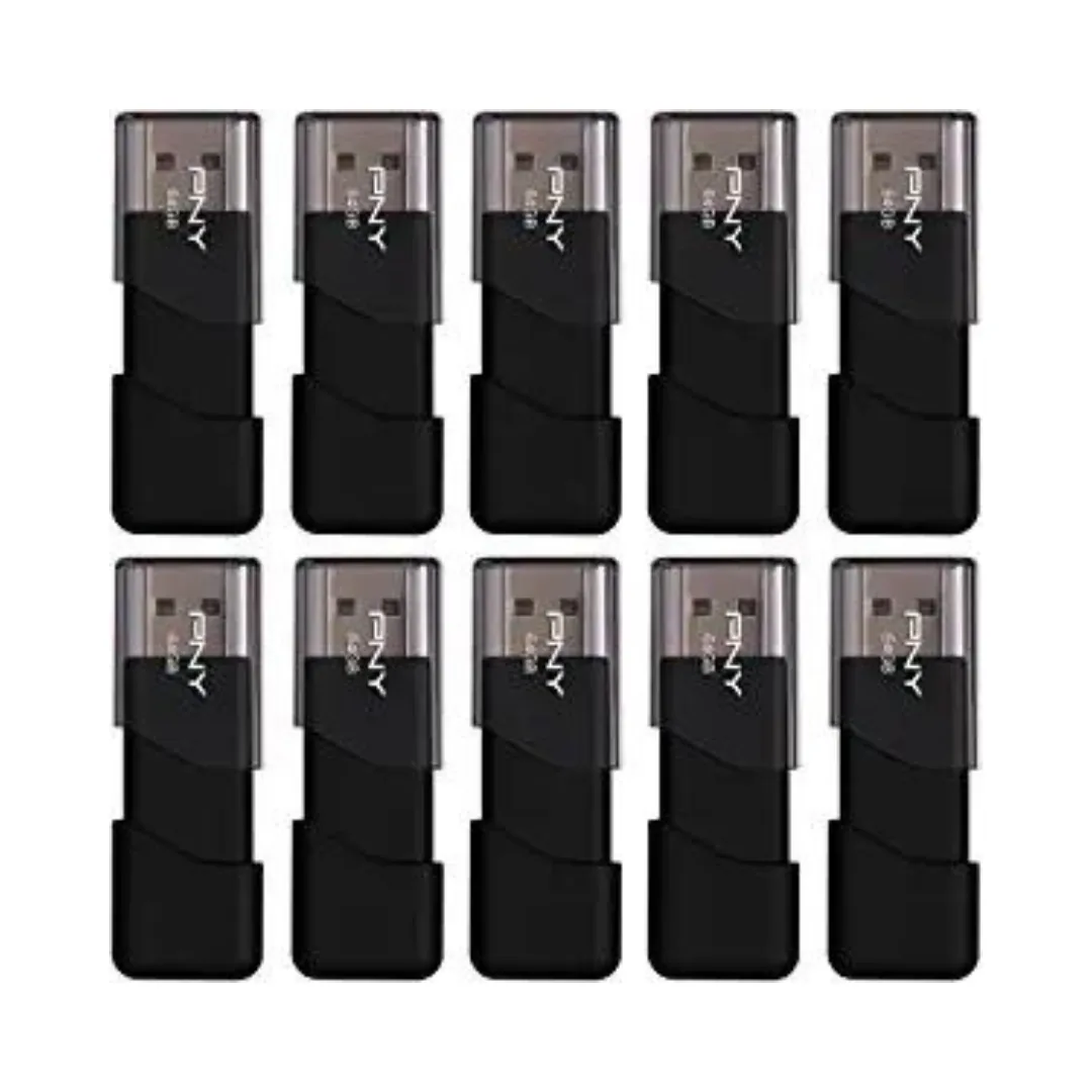 10-Pack of PNY 64GB Attaché 3 USB 2.0 Flash Drive