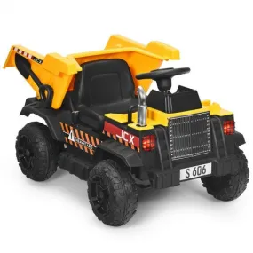 12V Battery Kids Ride On Dump Truck  with Electric Bucket