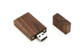 16Gb 3.0 Walnut Large Rectangle Usb Flash Drive