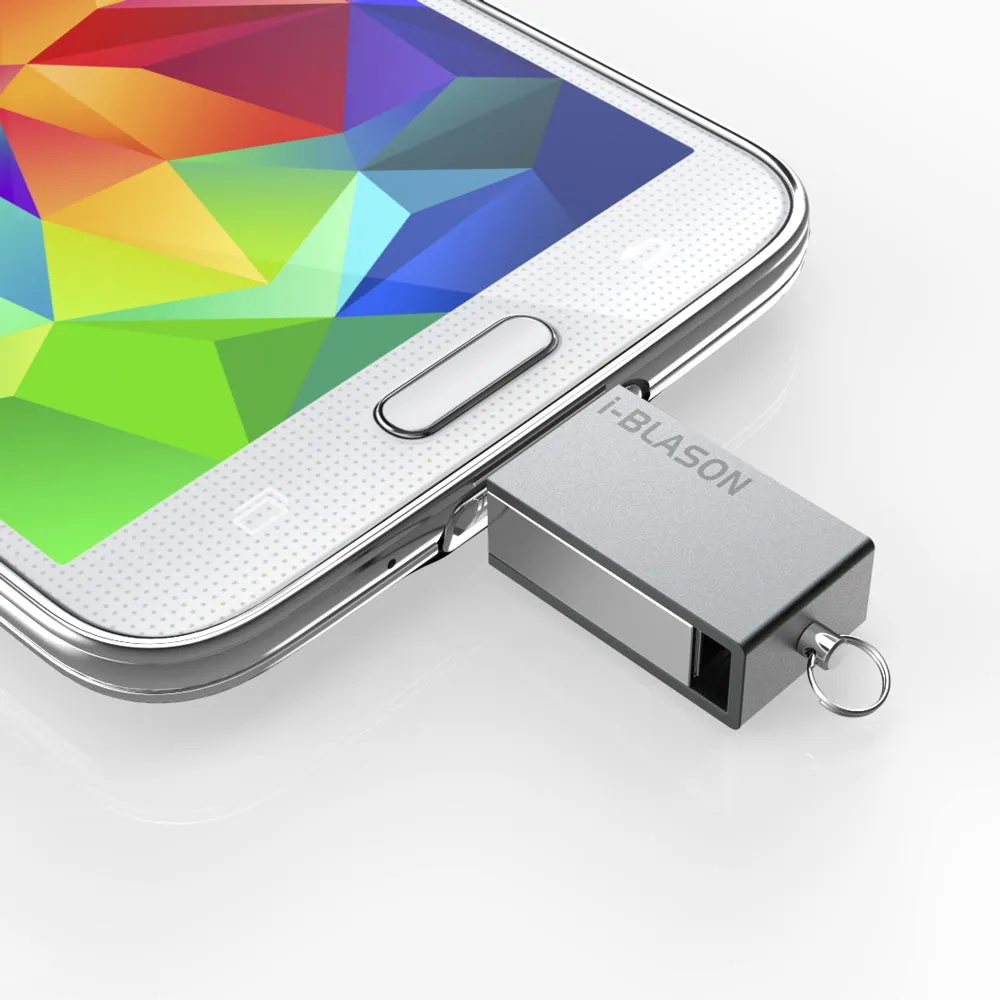 32GB USB and Micro USB 2.0 Flash Drive for Smartphones and Tablets