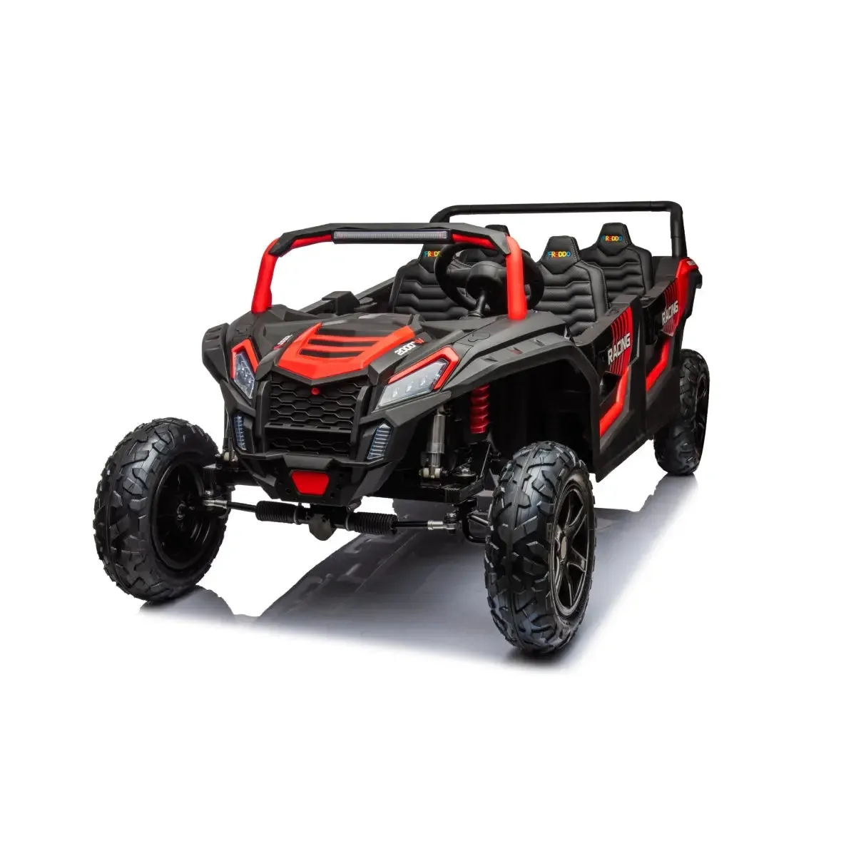 48V Freddo Beast XL: World's Fastest Kids' 4-Seater Dune Buggy with Advanced Brushless Motor & Precision Differential