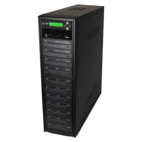 Acumen Disc 1 to 10 Blu-Ray Multimedia Backup Duplicator - Flash Media (CF / SD / USB / MMS) to Multiple Discs (BD/DVD) Copier Tower System (AD10-MMBD)