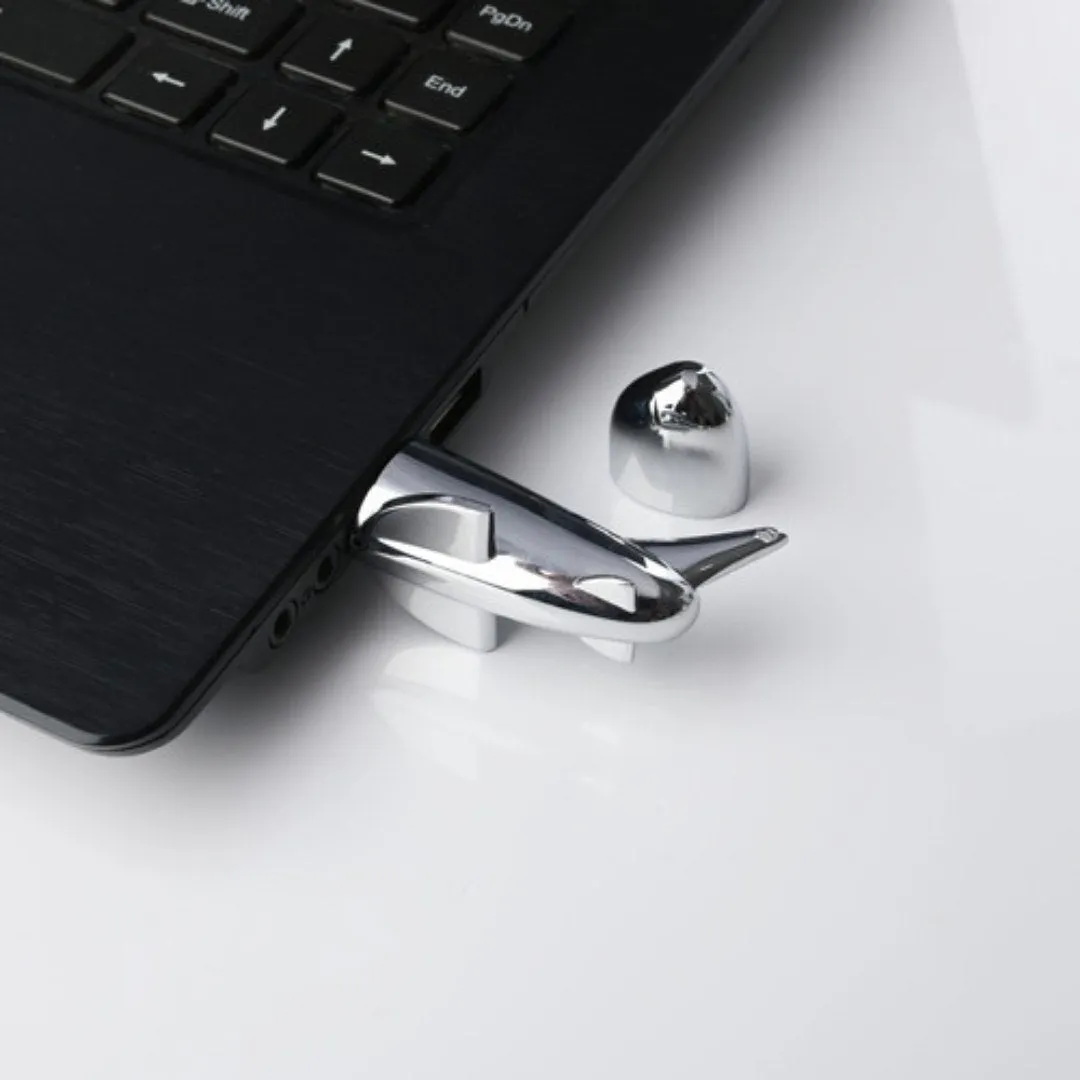 Airplane Shape 64GB USB 2.0 Pen drive