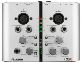 Alesis iO-2 Portable 2-Channel USB Audio Interface