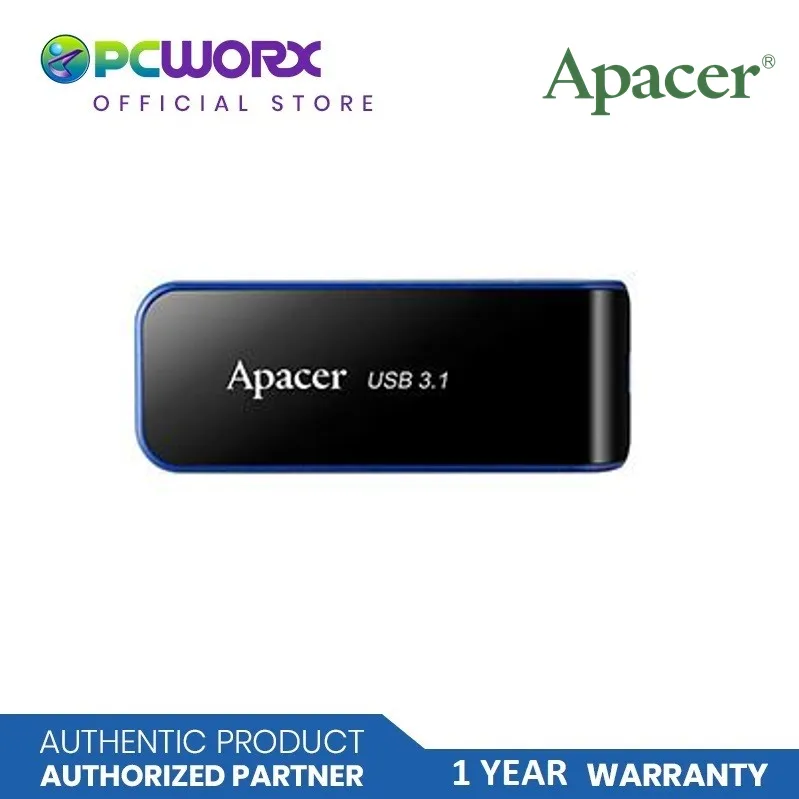 Apacer AP64GAH356B-1 AH356 64GB USB 3.1 Flash Drive | 64GB USB Flash Drive | 3.1 USB Flash Drive