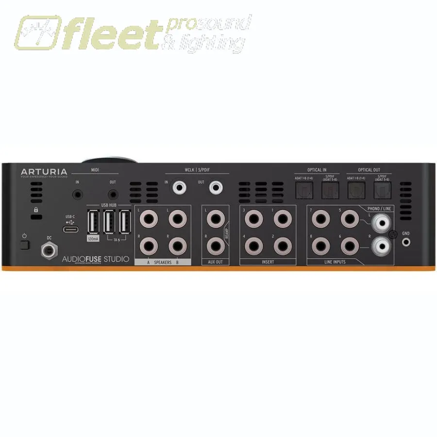 Arturia AUDIOFUSESTUDIO Studio Desktop Interface w/ 4 Mic/line Pres