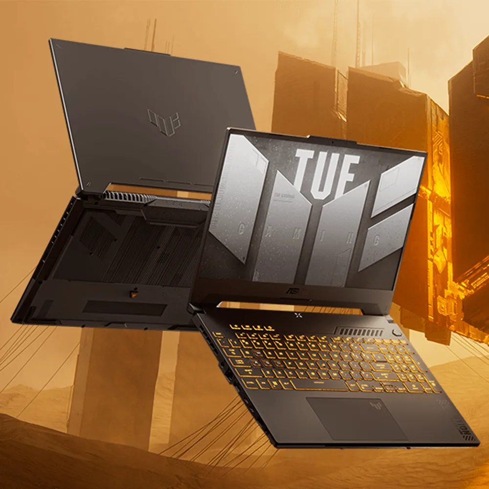 Asus TUF Gaming F15 FX507VV4-LP105W Laptop (Intel Core i9-13900H - 16GB Ram - M.2 NVMe 512GB - Nvidia RTX 4060 8GB - 15.6 Inch FHD 144Hz - Win11) - Mecha Gray