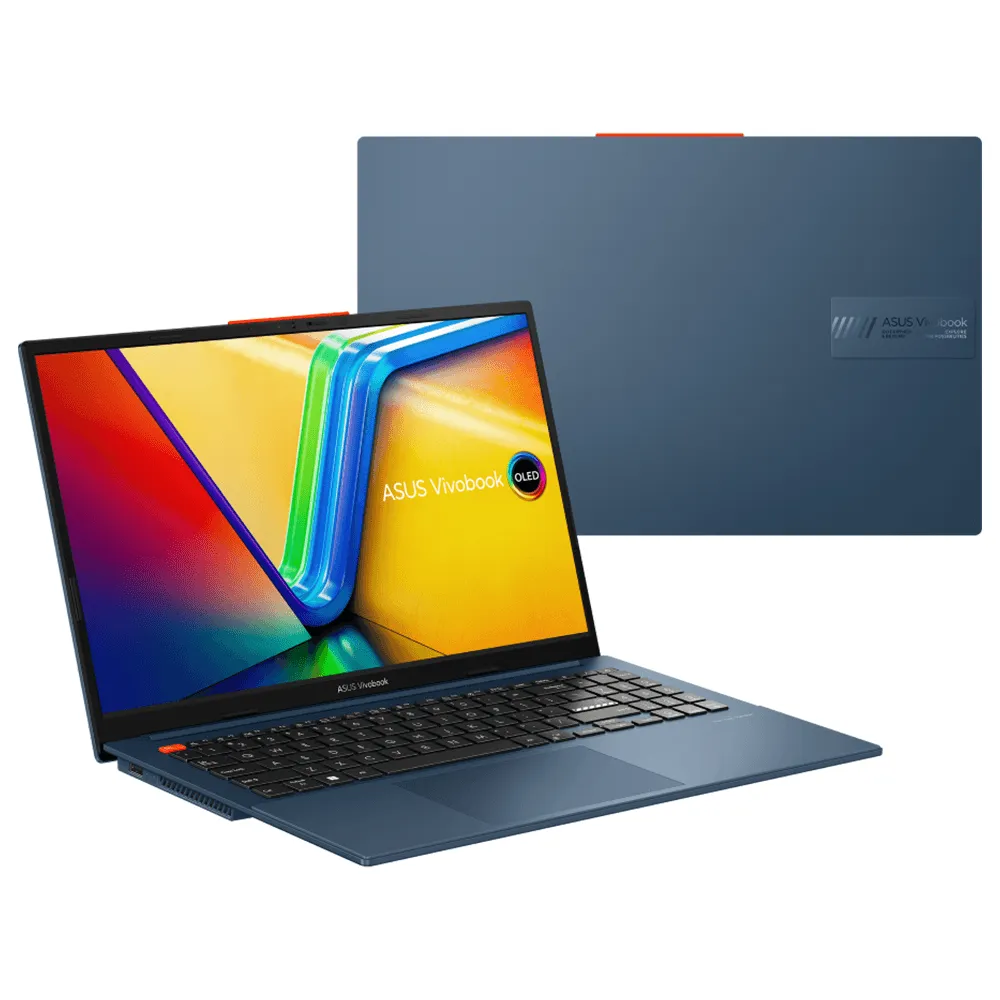 Asus VivoBook S 15 OLED K5504VA-MA007W Laptop (Intel Core i7-13700H - 16GB Ram - M.2 NVMe 512GB - Intel Iris Xe Graphics - 15.6 Inch 2.8K OLED 120Hz - Win11) - Solar Blue