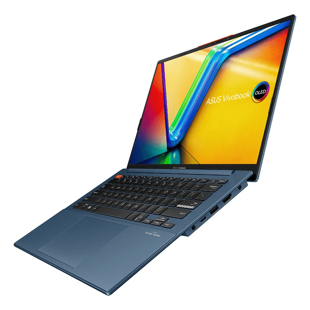 Asus VivoBook S 15 OLED K5504VA-MA007W Laptop (Intel Core i7-13700H - 16GB Ram - M.2 NVMe 512GB - Intel Iris Xe Graphics - 15.6 Inch 2.8K OLED 120Hz - Win11) - Solar Blue