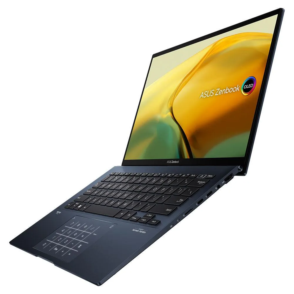 ASUS Zenbook 14 OLED UX3402ZA-OLED005W Laptop (Intel Core i5-1240P - 8GB Ram - M.2 NVMe 512GB - Intel Iris Xe Graphics - 14 Inch 2.8K OLED 90Hz - Win11) - Ponder Blue