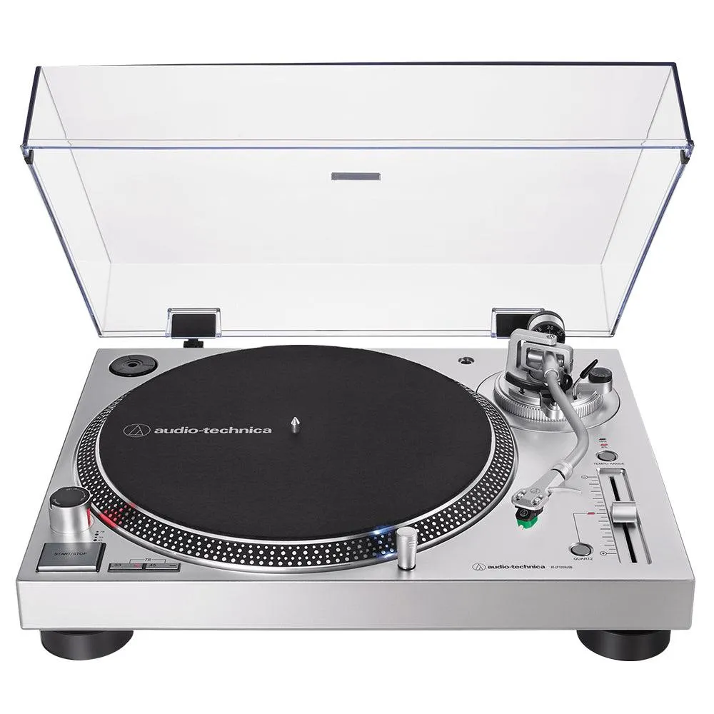 Audio Technica Direct Drive Professional Turntable - Silver | ATLP120XUSBHC