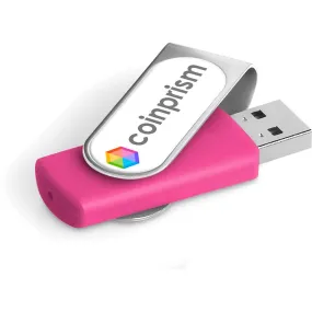 Axis Dome Flash Drive - 8GB - Pink