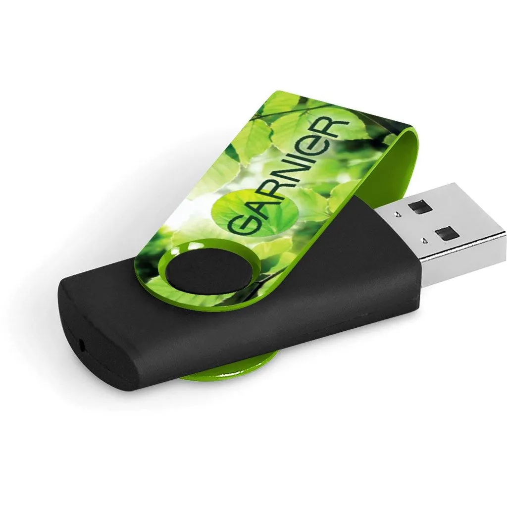 Axis Gyro Black Flash Drive - 32GB