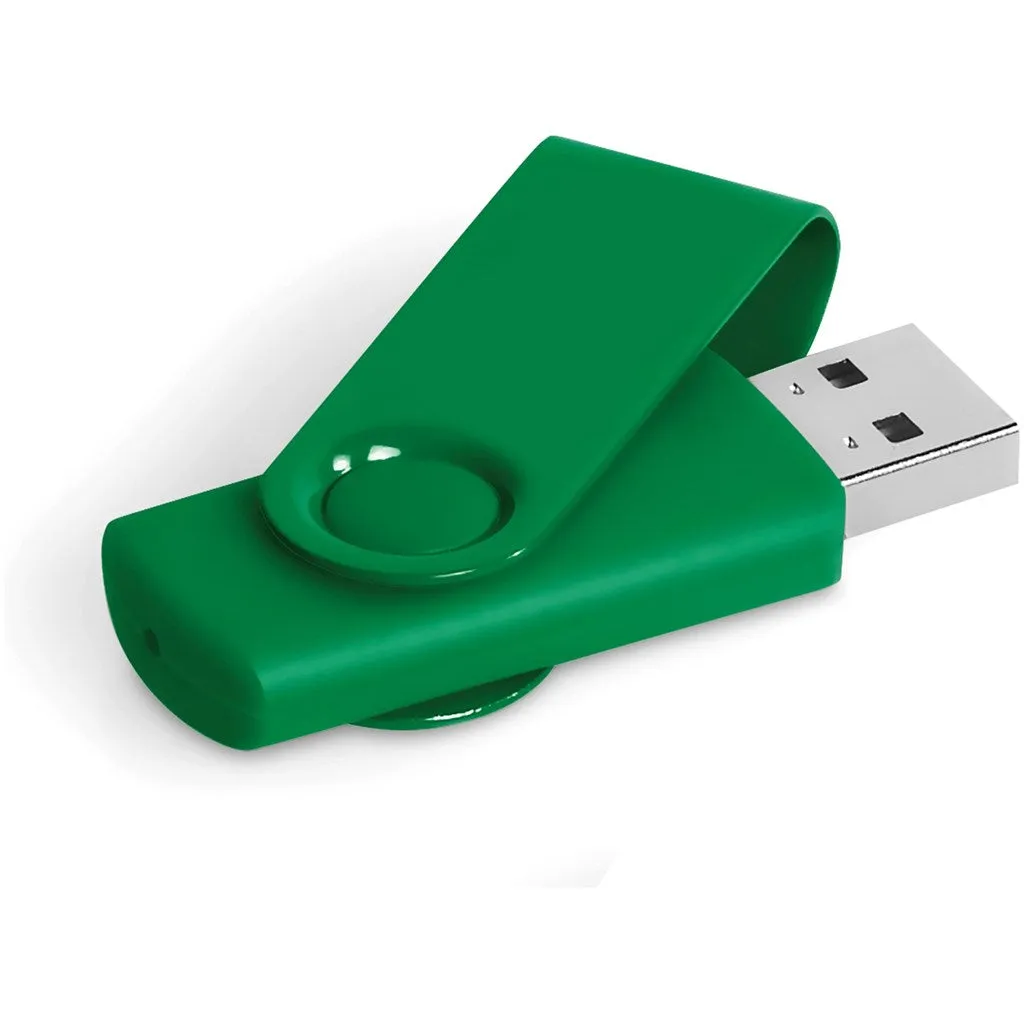 Axis Gyro Flash Drive - 16GB - Green