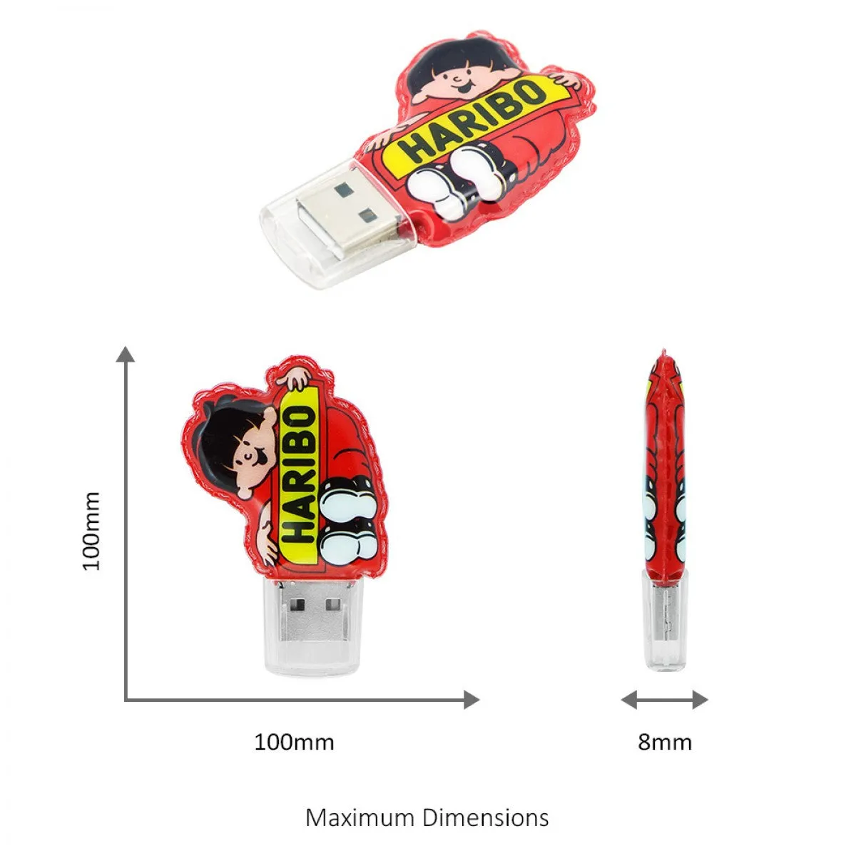 BND301 FLEXY PVC 2D USB MEMORY FLASH DRIVE/Thumb Drive