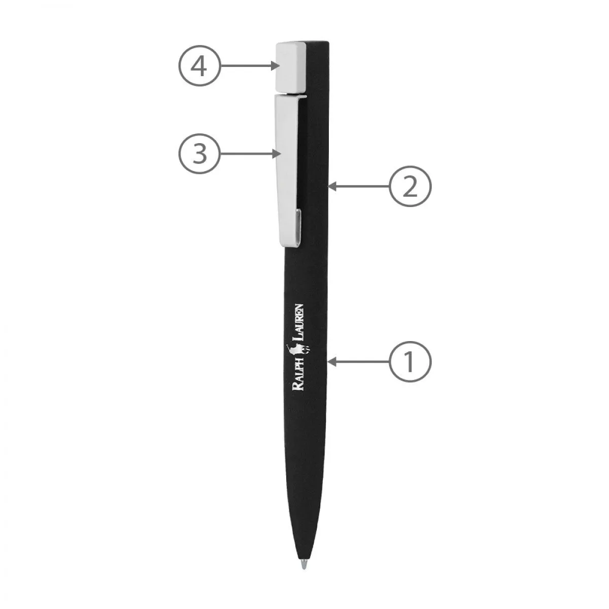 BND51 GRADE 2IN1 METAL USB MEMORY & BALLPEN