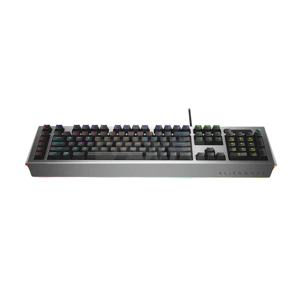 Brand New Alienware Pro RGB Mechanical Keyboard Brown Switch Tricked out and All in, Quick Actuation and comfortable typing  Popular high-end brand good for Gaming Keyboard  (AW768 0PHEN) ALAW1800