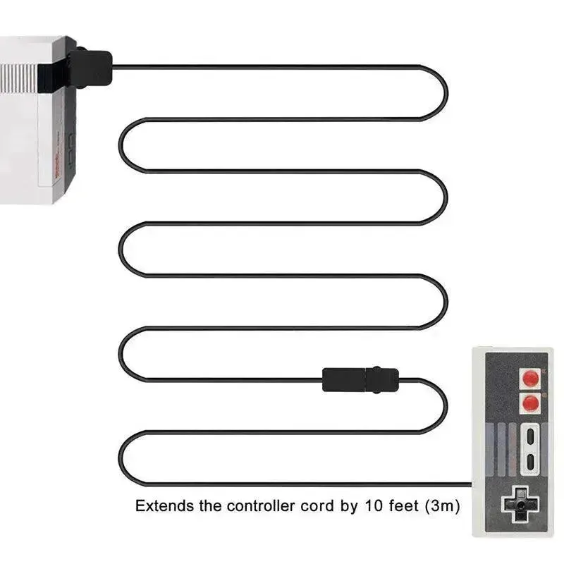 Cable Gaming Controller Retro Extension Cord