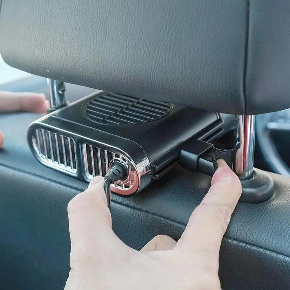 Car Back Seat Mini USB Fan - Portable Car Cooling