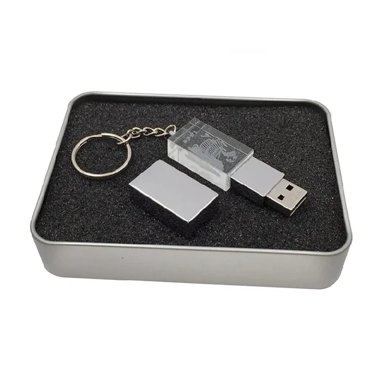 Creative crystal USB flash disk