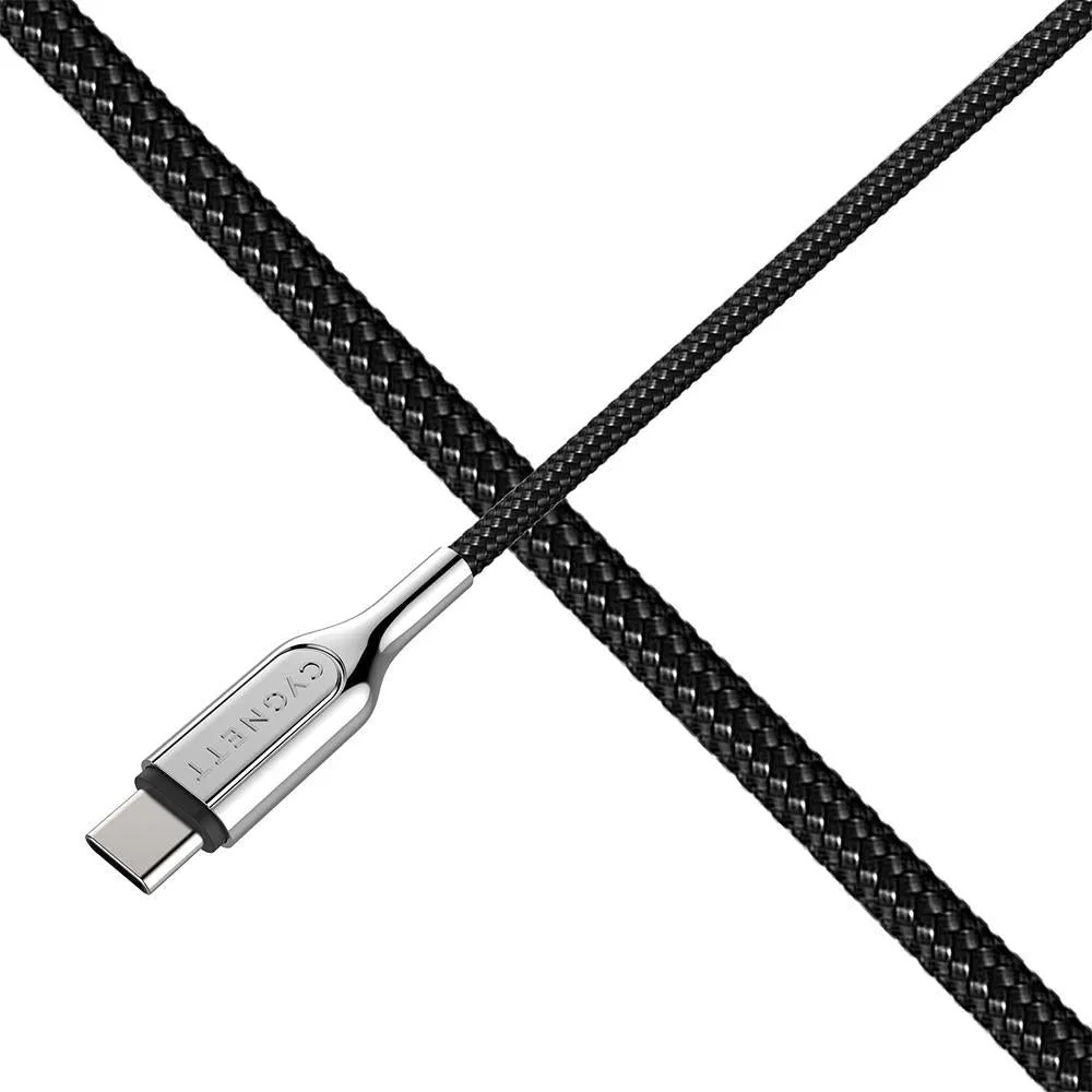 Cygnett Armoured USB-C to USB-C (USB 2.0) Cable - Black 2m