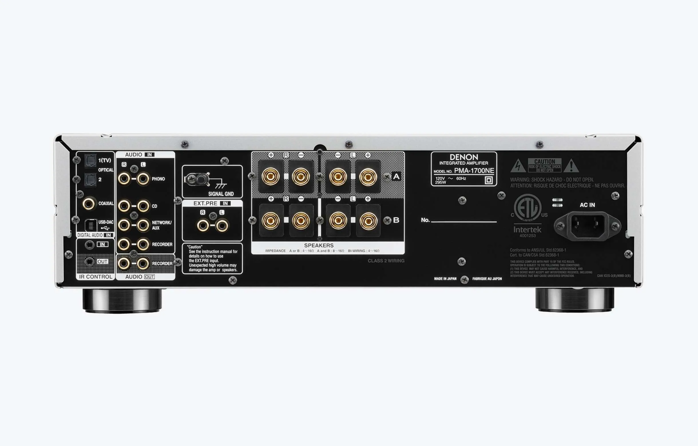 Denon PMA-1700NE Integrated Amplifier Open Box