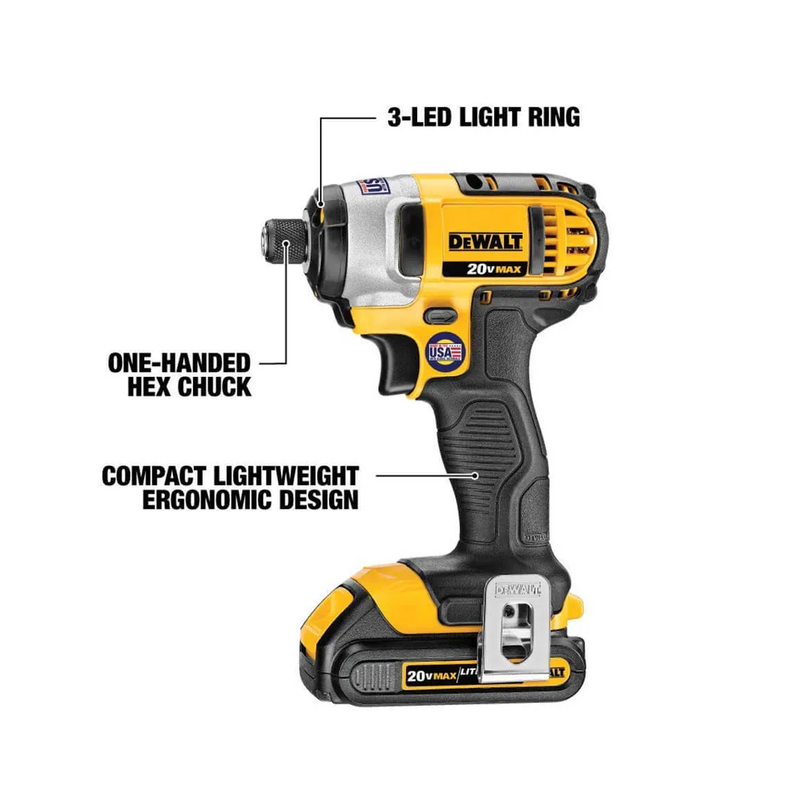 DeWALT DCK620D2 20V 6-Tool Cordless Lithium-Ion Driver and Saw Combo Kit