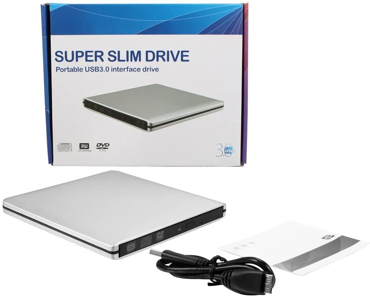 External Dvd writer usb 3.0 Super Slim Drive