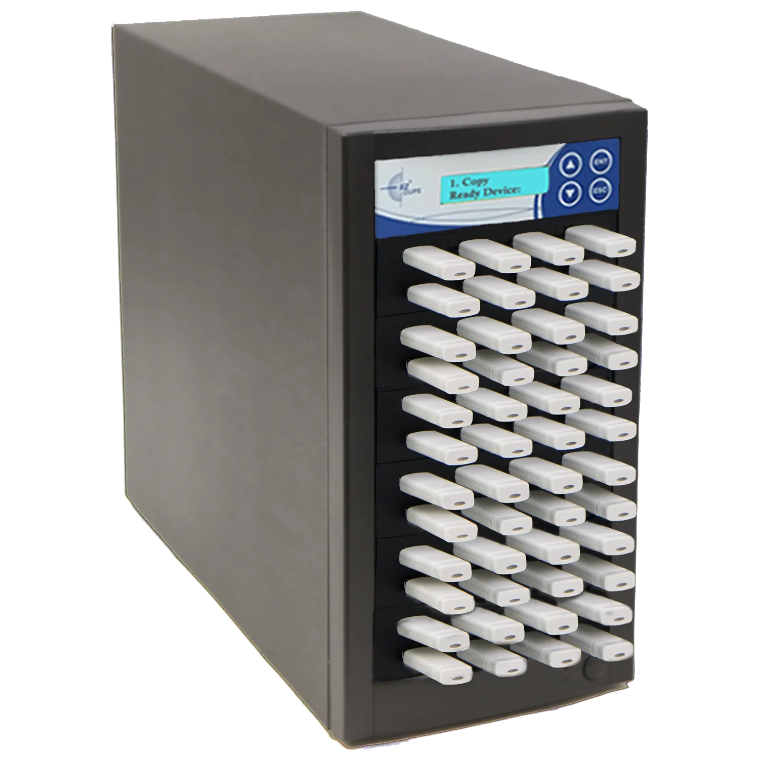 EZ Dupe 1 to 47 USB Duplicator - Flash Media Storage Cloner & Eraser (DoD Compliant) USB Pantera