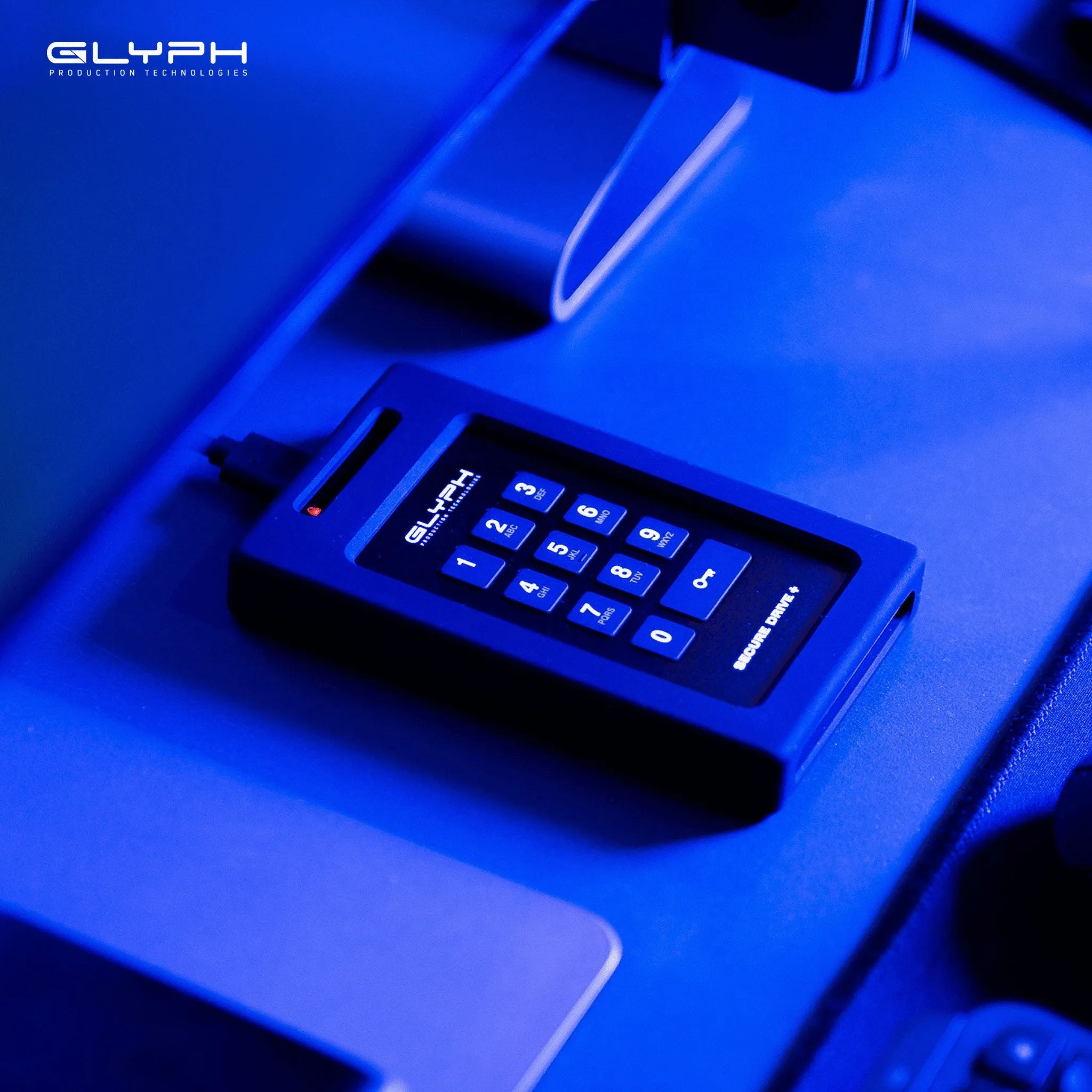 Glyph SecureDrive  Encrypted Drive with Keypad