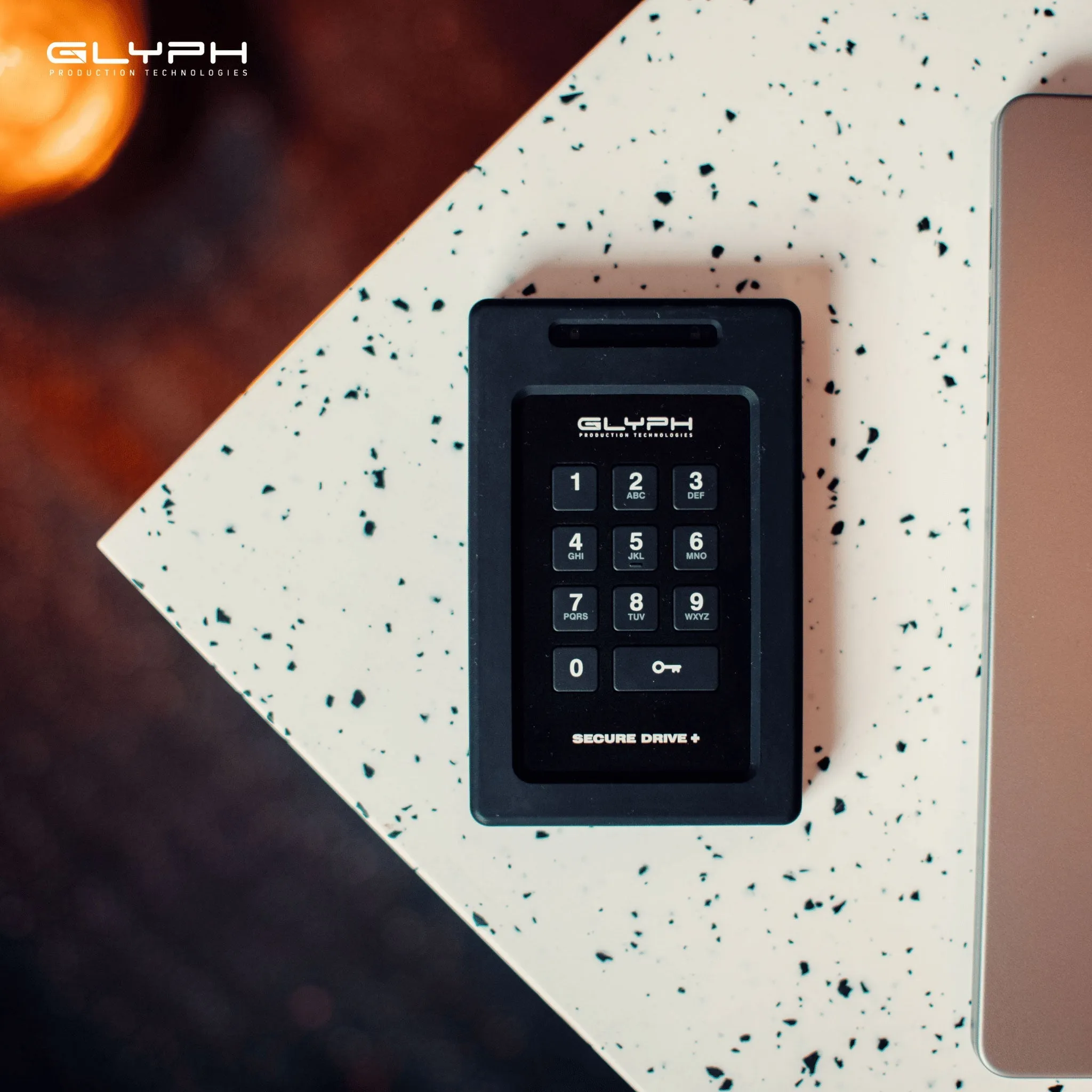 Glyph SecureDrive  Encrypted Drive with Keypad