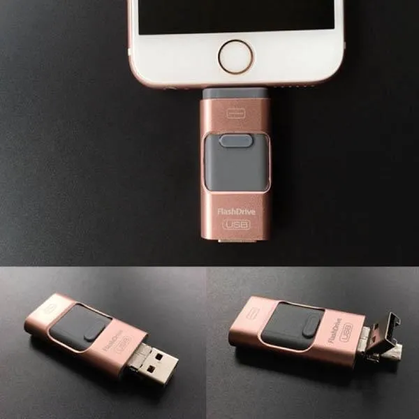 iFlash USB Drive for iPhone, iPad & Android - Assorted Sizes