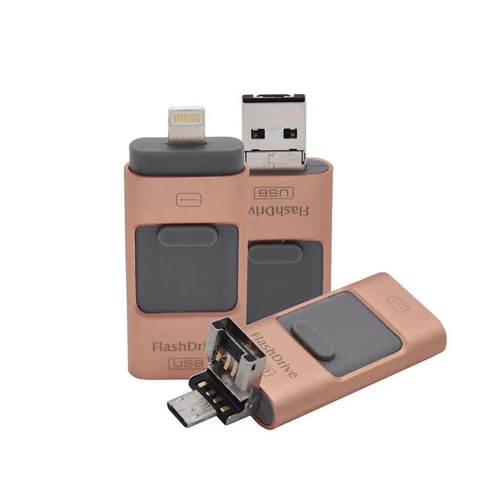 iFlash USB Drive for iPhone, iPad & Android - Assorted Sizes