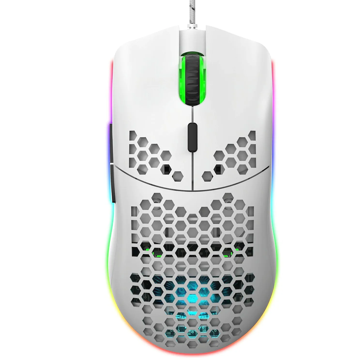 J900 Honeycomb Hollow Wired Gaming Mouse