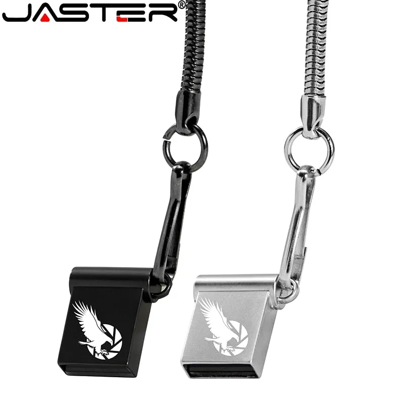 JASTER Mini USB 2.0 32GB 64GB Real capaciteit usb flash drive 128GB pendrive 16GB 8GB pen drive u disk flash memory stick