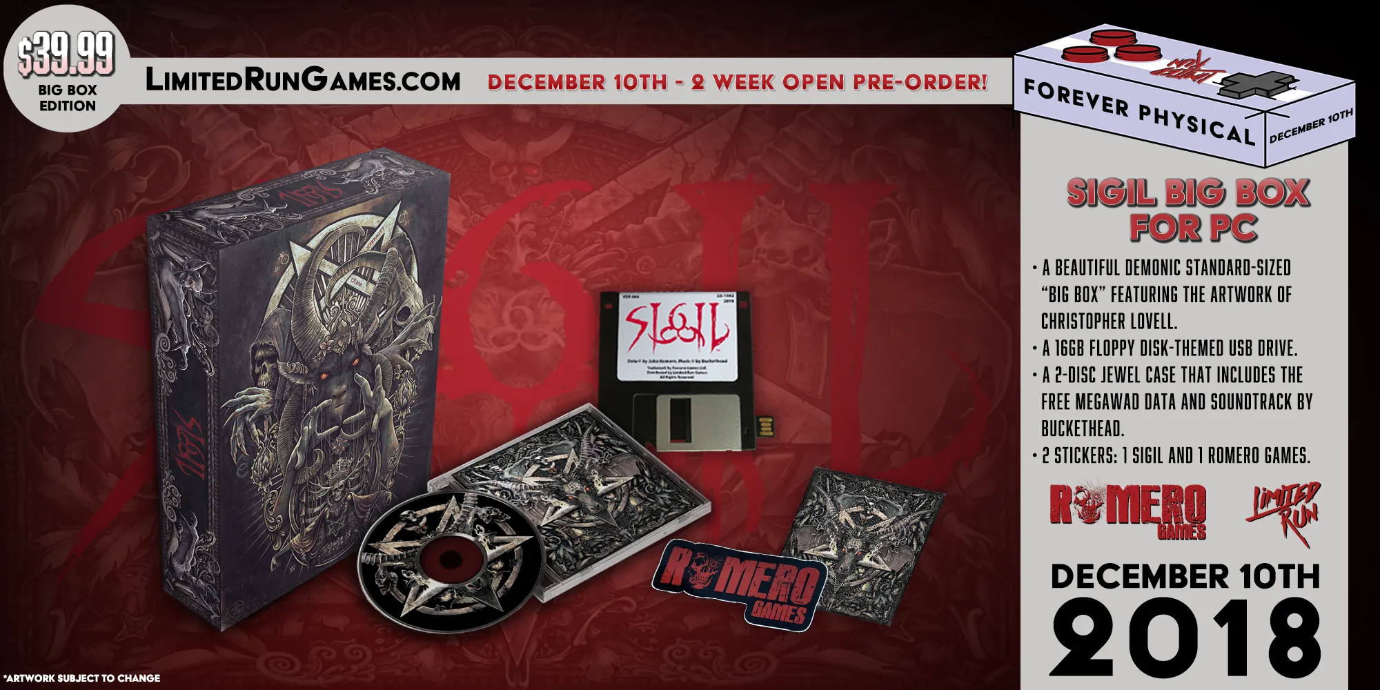 John Romero's SIGIL Standard Edition Box PC Megawad