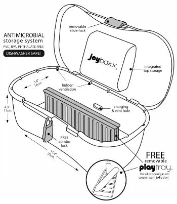 Joyboxx   Playtray Hygienic Storage System