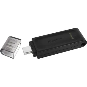 Kingston DataTraveler 70 64GB USB 3.2 (Gen 1) Type C Flash Drive