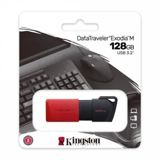 Kingston DataTraveler Exodia M USB 3.2 Flash Drive DTXM (32GB/64GB/128GB/256GB)