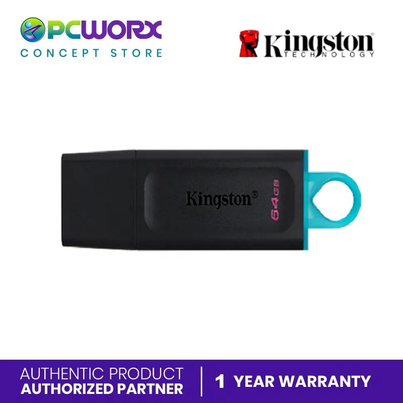 Kingston DTX/32GB | DTX/64GB | DTX/128GB USB3.2 Gen1 DataTraveler Exodia Black/Teal | Kingston Flash Drive | Kingston USB Flash Drive DataTraveler Exodia USB Flash Drive | KINGSTON 32GB FLASH DRIVE