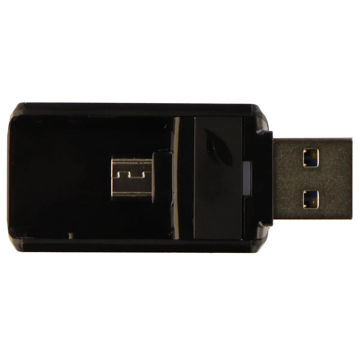 LEEF Bridge 3.0 USB Storage Flash Drive with Micro-USB Plug - Black (16GB)