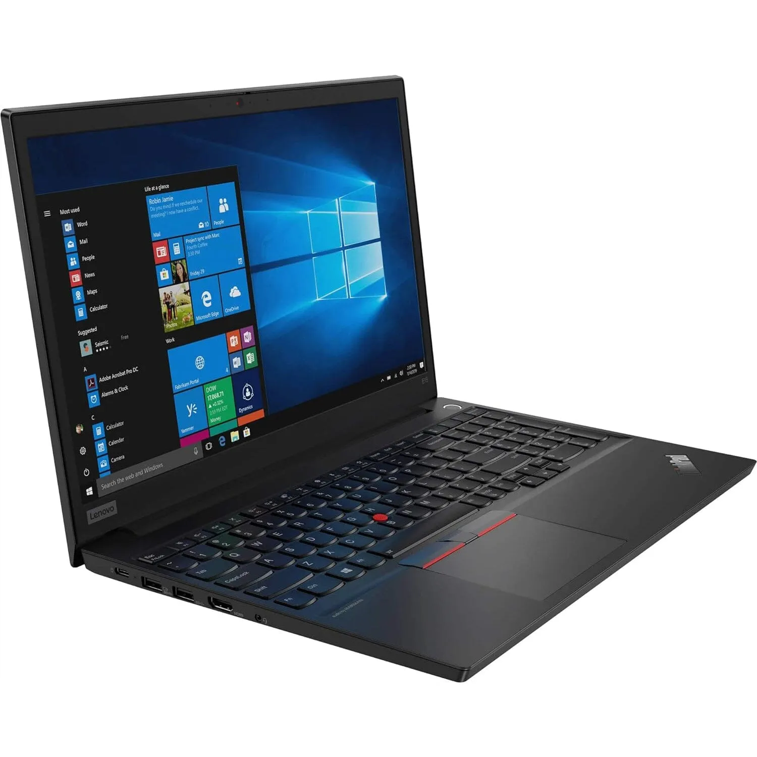 Lenovo ThinkPad E15 8GB RAM 256GB SSD i3-10110U 15.6" Laptop (Refurbished)