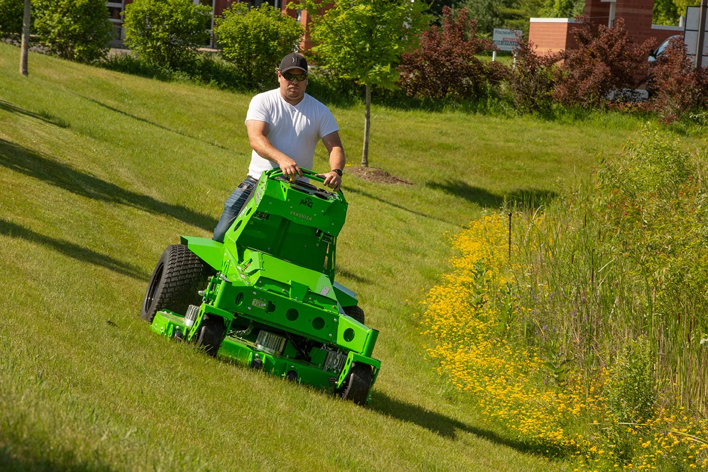 Mean Green VANQUISH Stand-On Mower