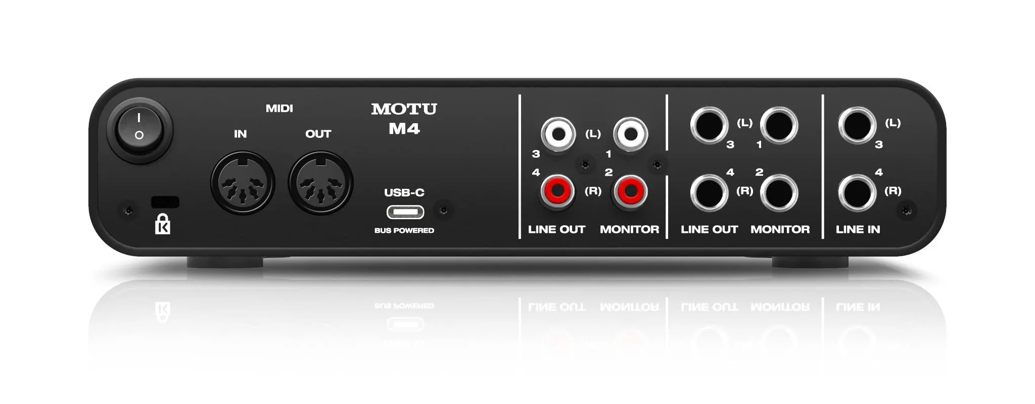 MOTU M4 4x4 USB-C Audio Interface