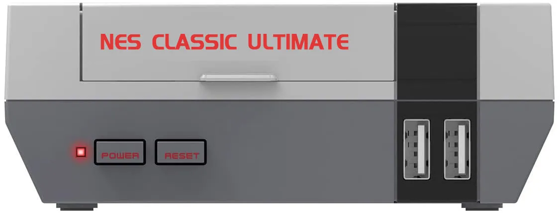 Nintendo Super NES & NES Classic Edition Ultimate, Full Collection of NES, SNES - 12000  Games