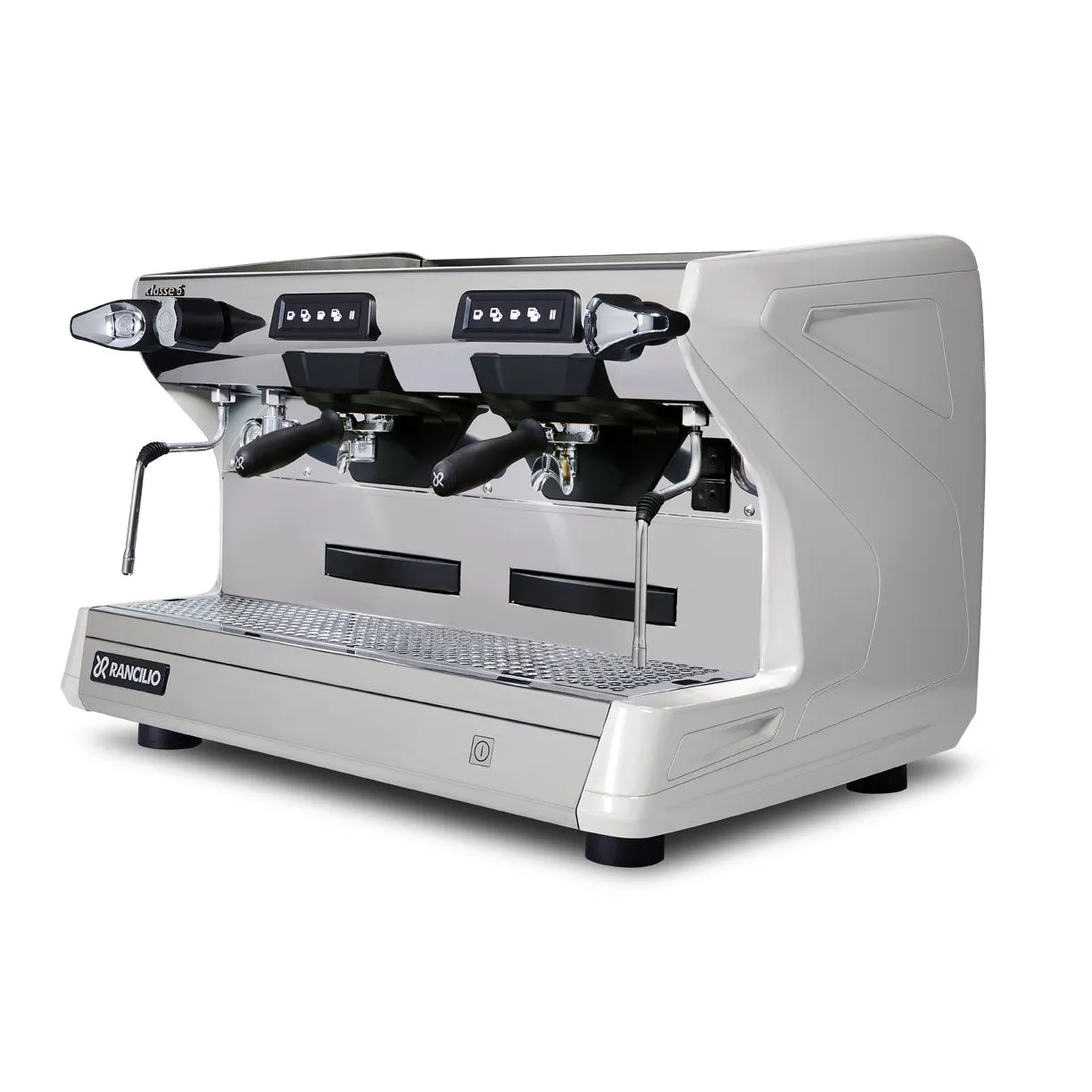 Rancilio Classe 5 USB Tall 2 Group Volumetric Espresso Machine - Ice White