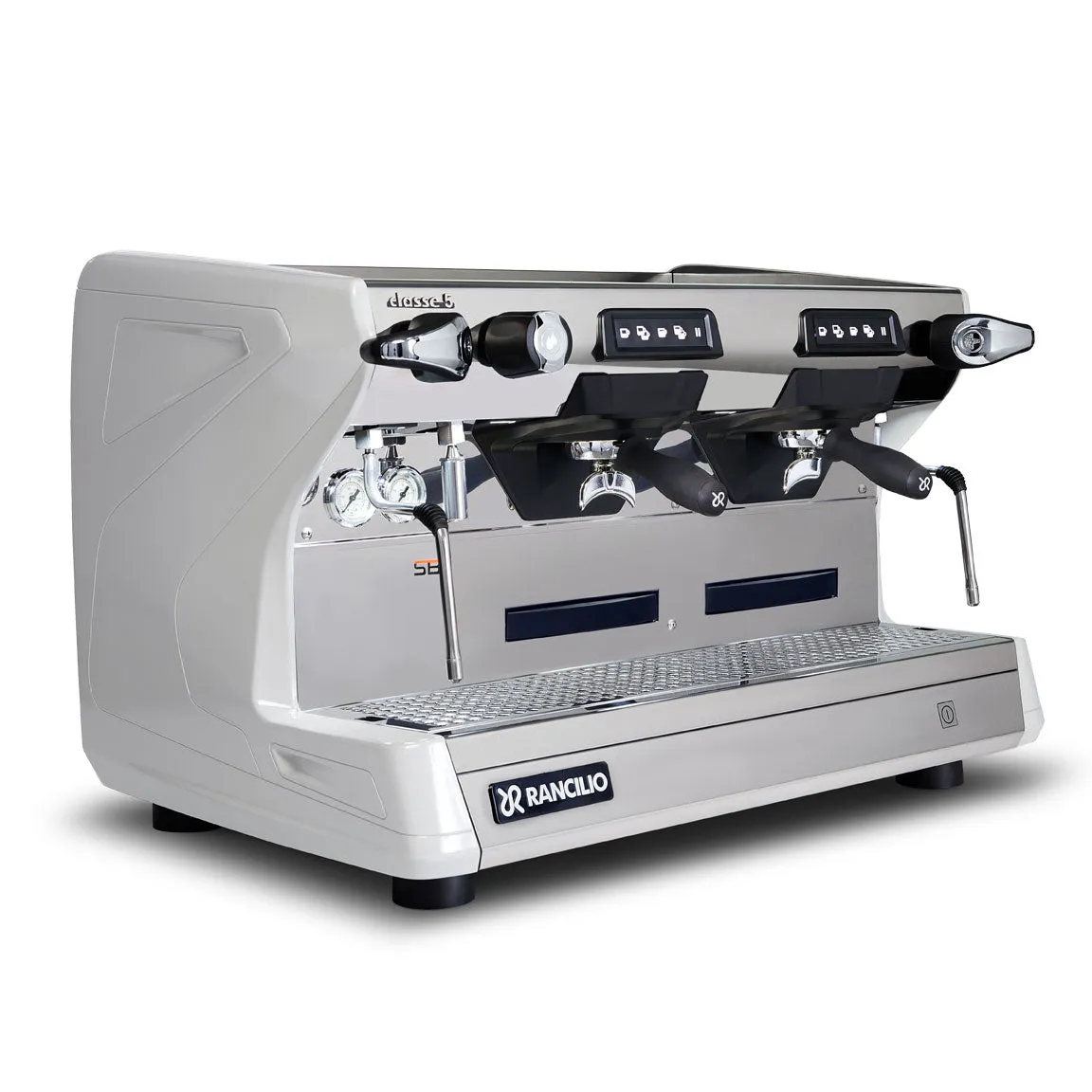 Rancilio Classe 5 USB Tall 2 Group Volumetric Espresso Machine - Ice White