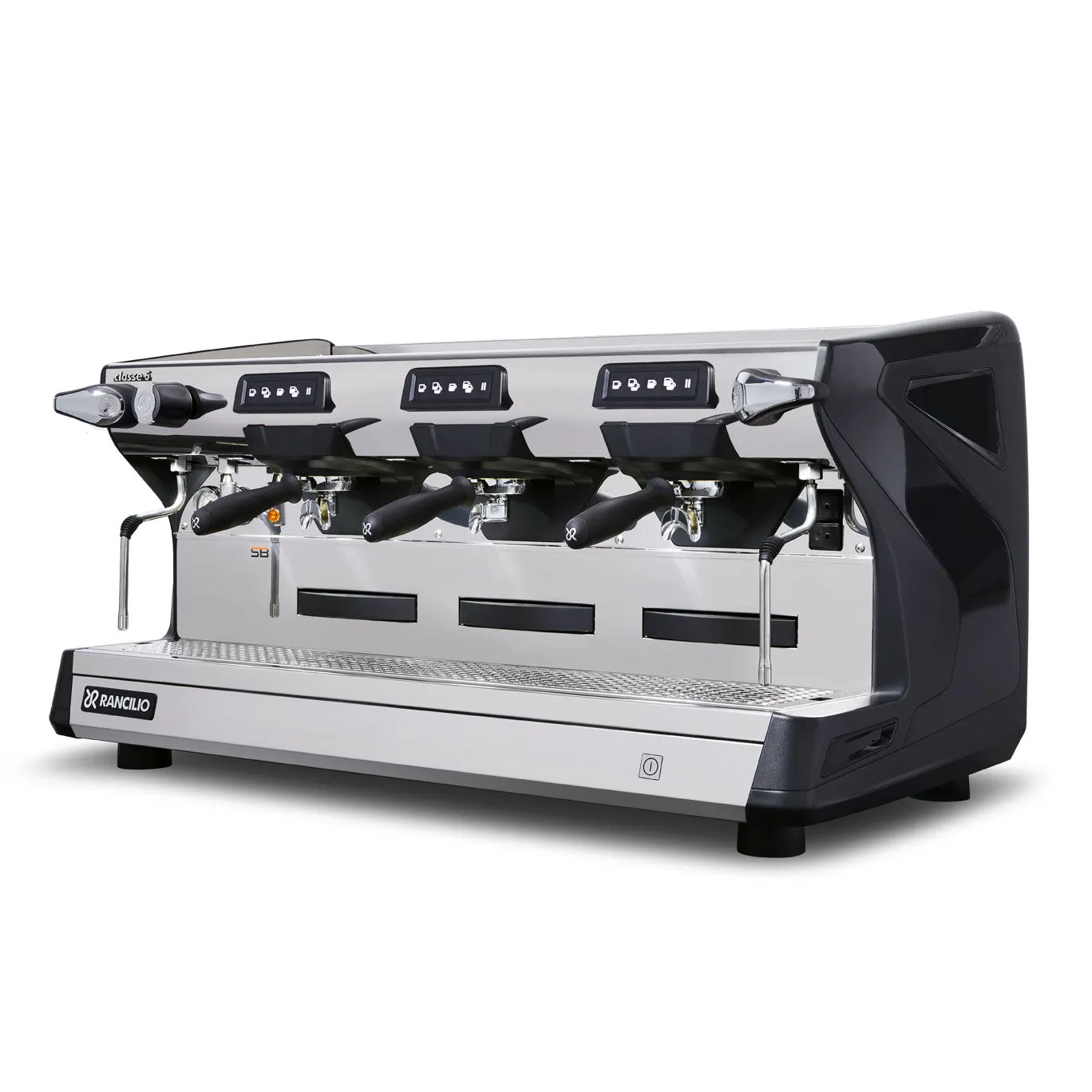 Rancilio Classe 5 USB Tall 3 Group Volumetric Espresso Machine - Anthracite Black