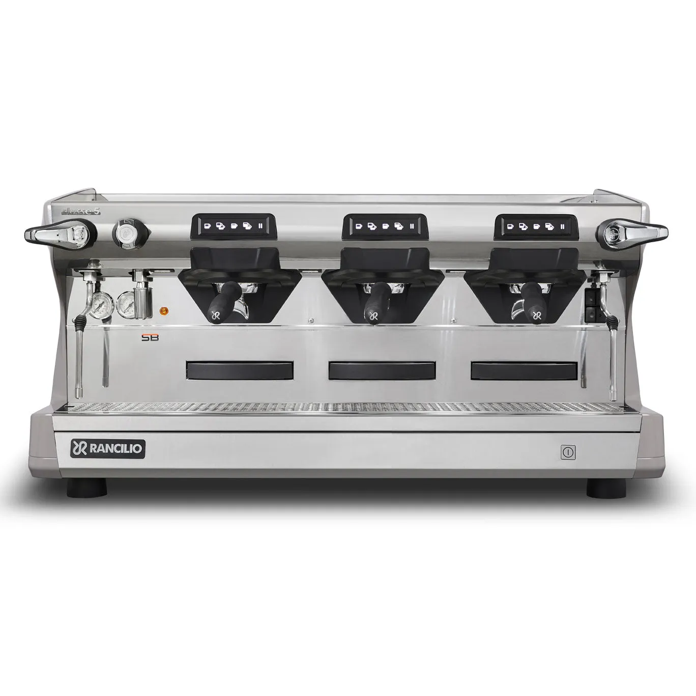 Rancilio Classe 5 USB Tall 3 Group Volumetric Espresso Machine - Grey