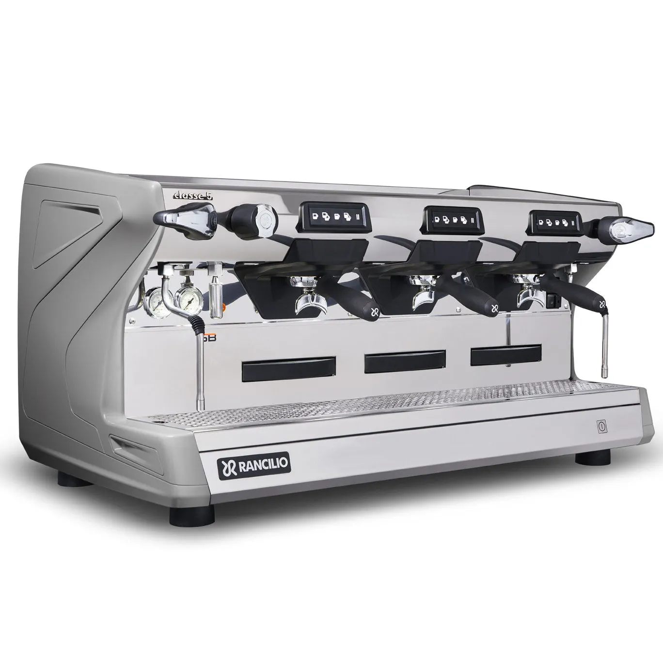 Rancilio Classe 5 USB Tall 3 Group Volumetric Espresso Machine - Grey